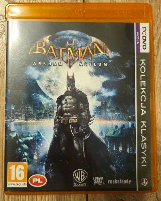 Batman Arkham Asylum - Nowa - DVD - PL - PC