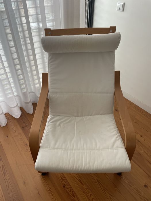 Cadeirão ikea branco
