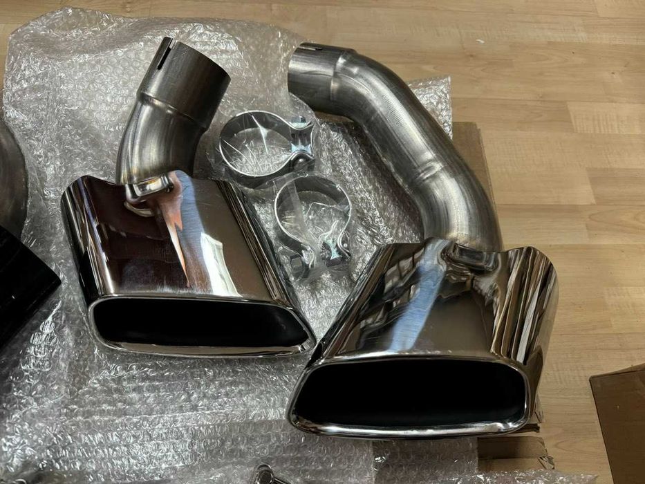 насадки на выхлоп Х5 ф15 насадки бампера х5 накладка ф15 вихлоп Х5 F15