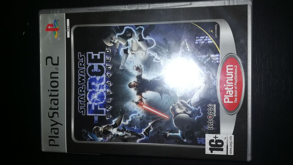PS2 Game (PlayStation 2) Star Wars The Force Unleashed (Opt. Condition)64286104918018120