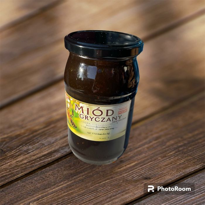 Miod Gryczany 1,1 kg PL
