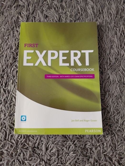 First expert coursebook thrid edition pearson z dwiema płytami