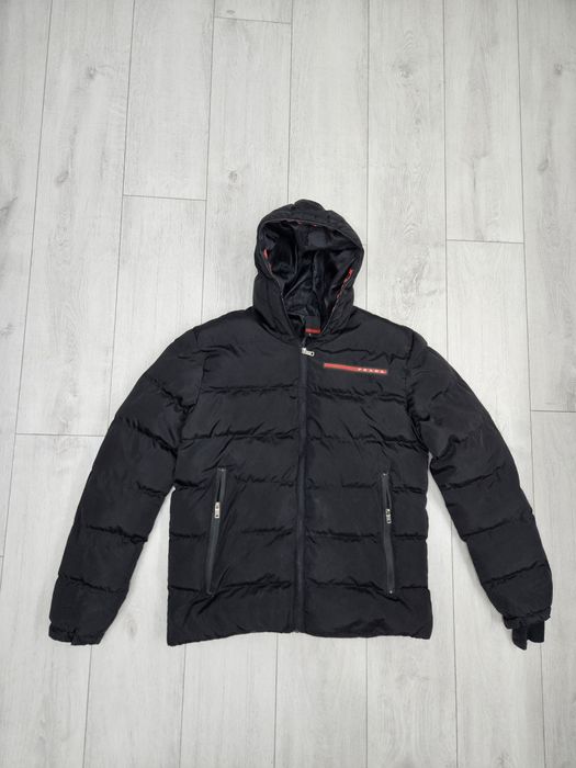 Prada kurtka pikowana ocieplana zimowa