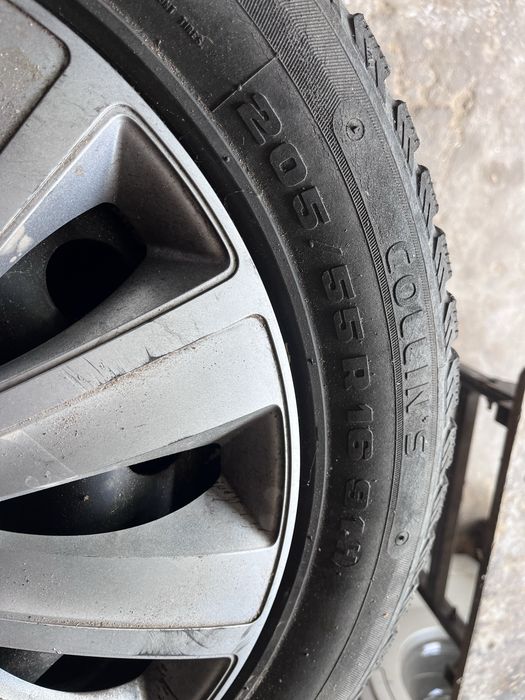 Kola na stalowce 205/55 R16 zima 5x112