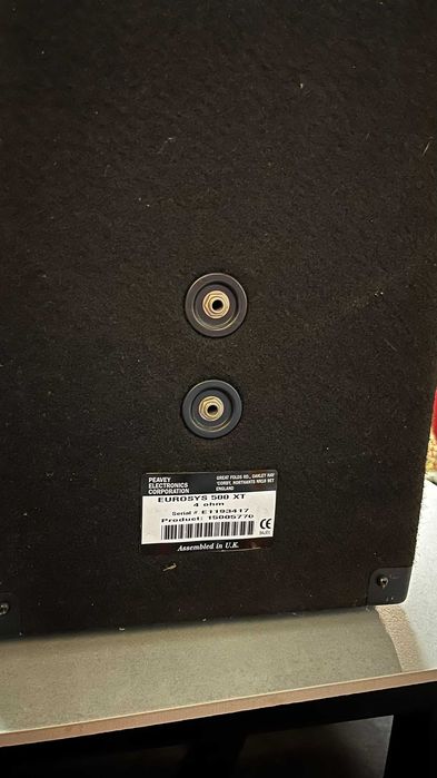 Peavey Eurosys 500 XT – 2 sztuki w cenie 1 kolumny pasywne