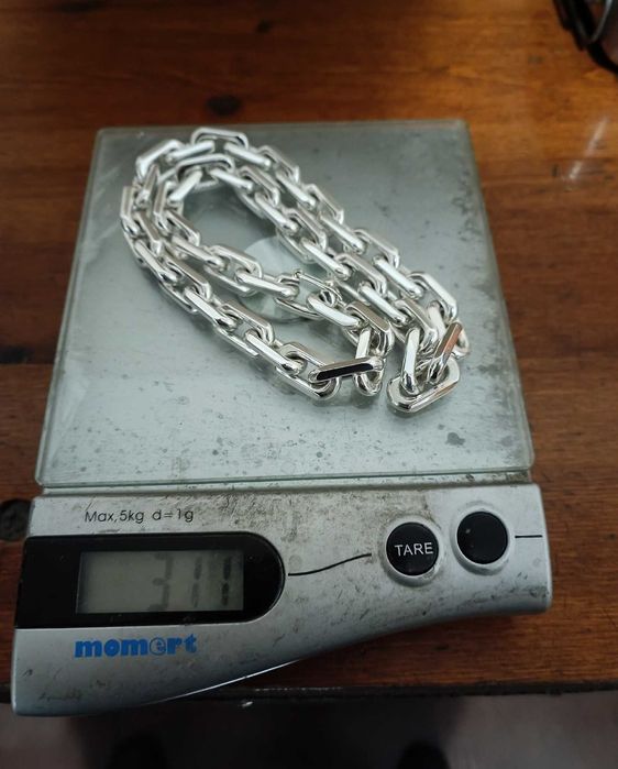 Срібний ланцюжок ~300г чоловічий мужская серебряная цепочка 925 серебр