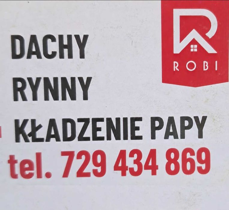 Dekarz , Dekarstwo, Rynny, papy naprawa dachu, malowanie dachu.