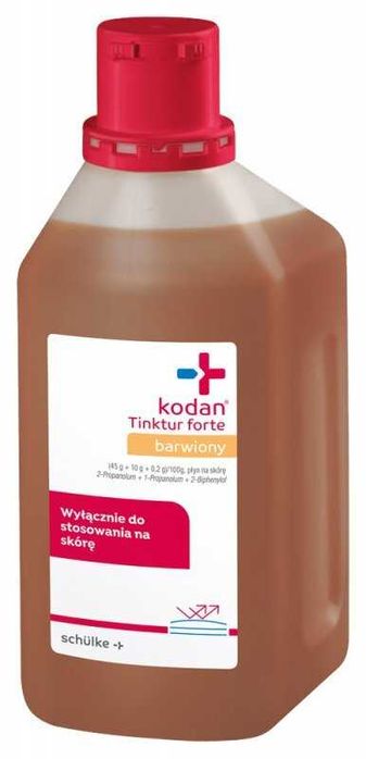Польський операційний антисептик Kodan Tinktur forte barwiony