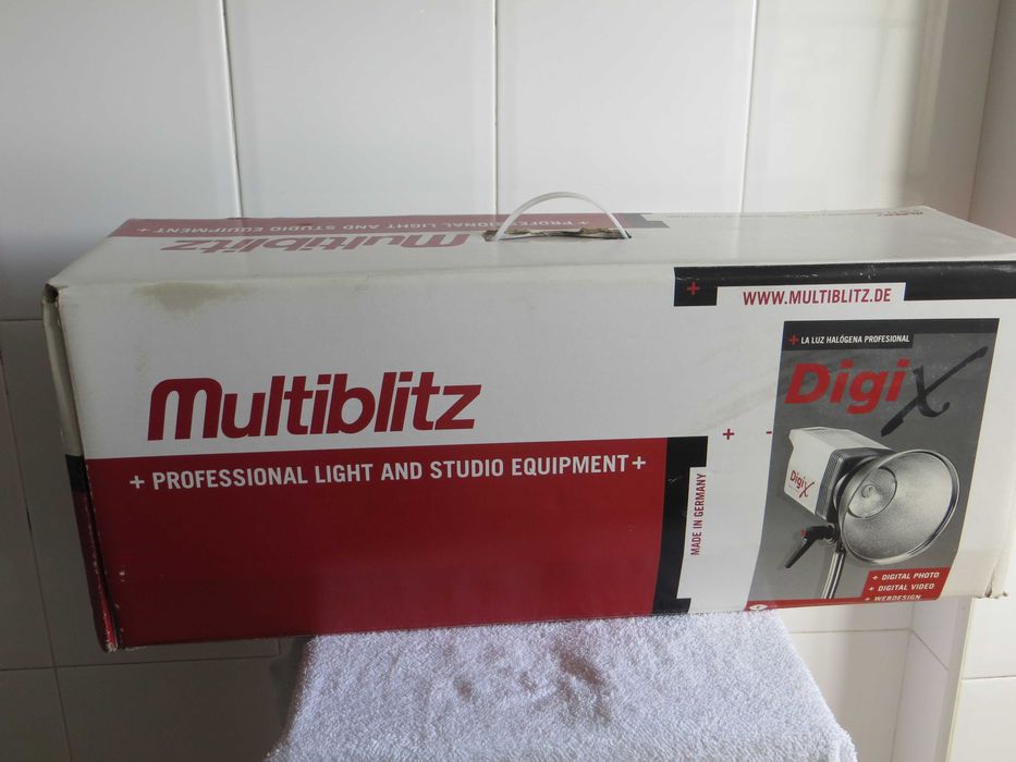 Kit Luzes Multiblitz 250W Profissional Lght Impecavel