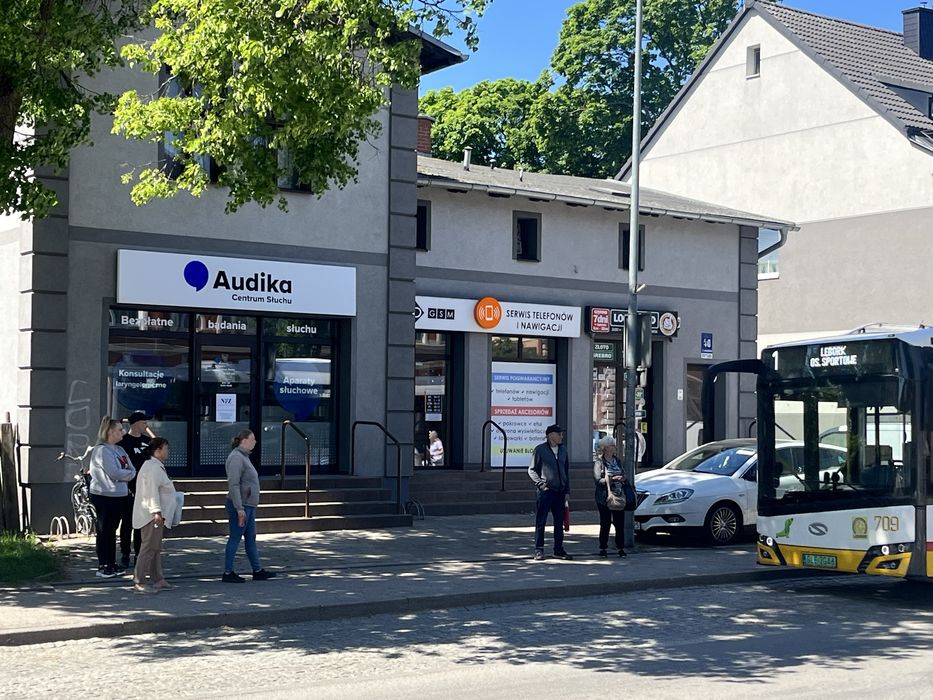 Lokal  na parterze w ścisłym centrum miasta.
