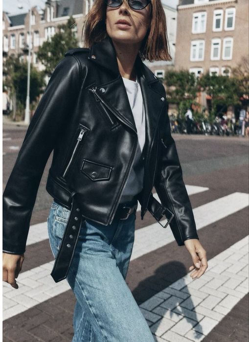 Косуха куртка zara розмір М