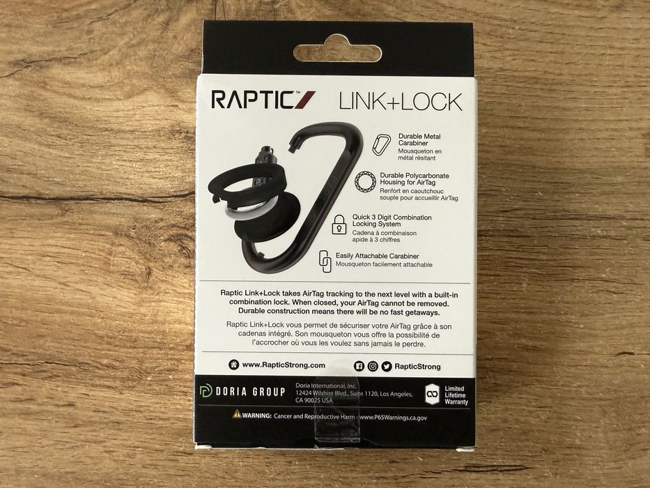 Etui Karabińczyk Raptic Apple AirTag