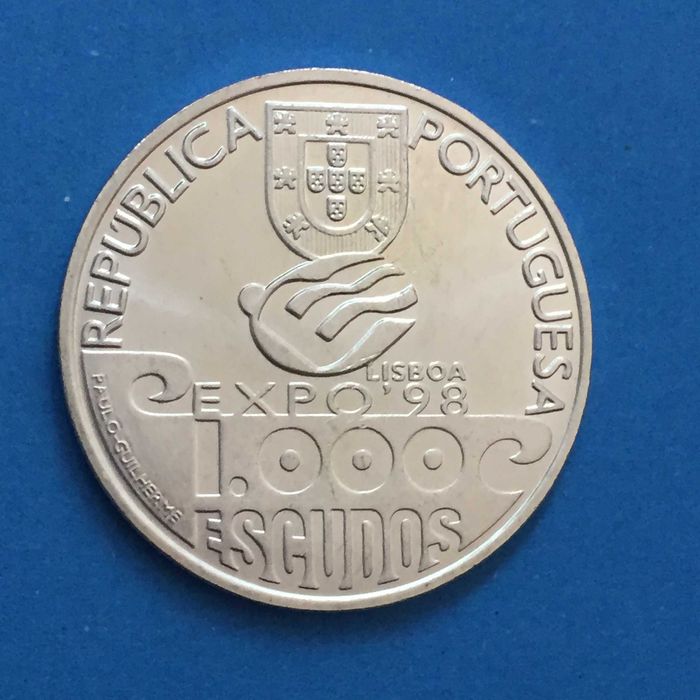 1000 Escudos 1999 MILÉNIO DO ATLÂNTICO, prata