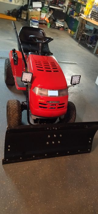 Traktorek kosiarka Cooper +pług śnieżny