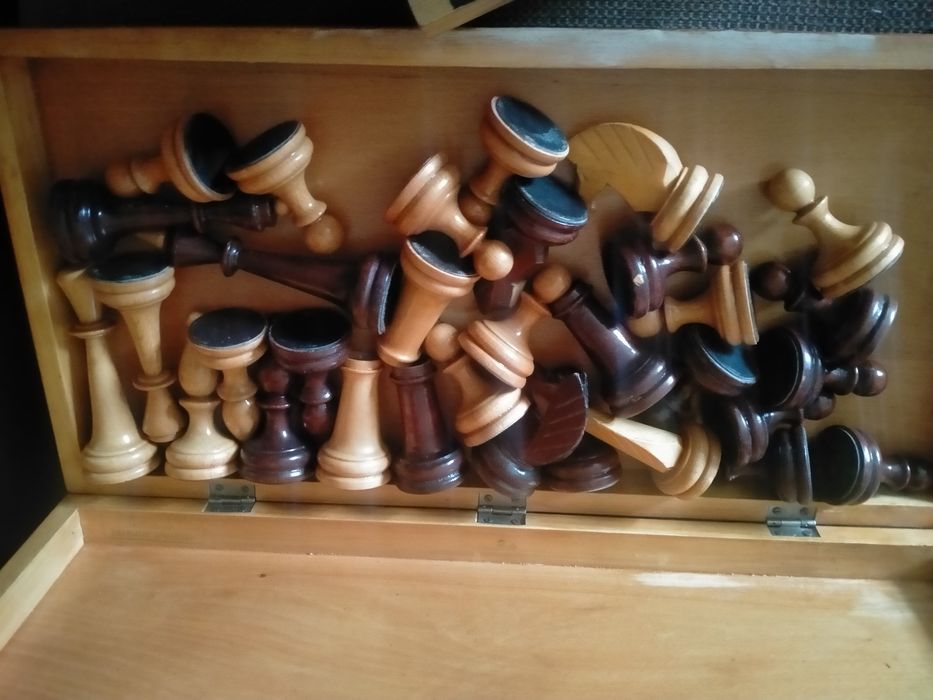 Шахматы деревянные СССР набор(4 набора в наличии)