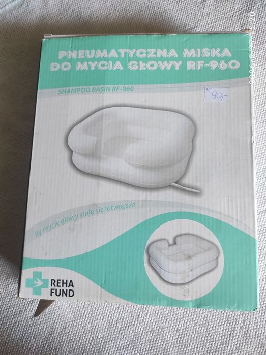 Pneumatyczna miska do mycia głowy RF-960