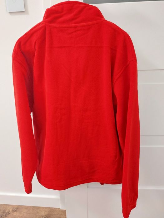 Bluza z polaru czerwona