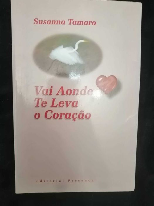 Livro "Vai aonde te leva o coração" bom estado