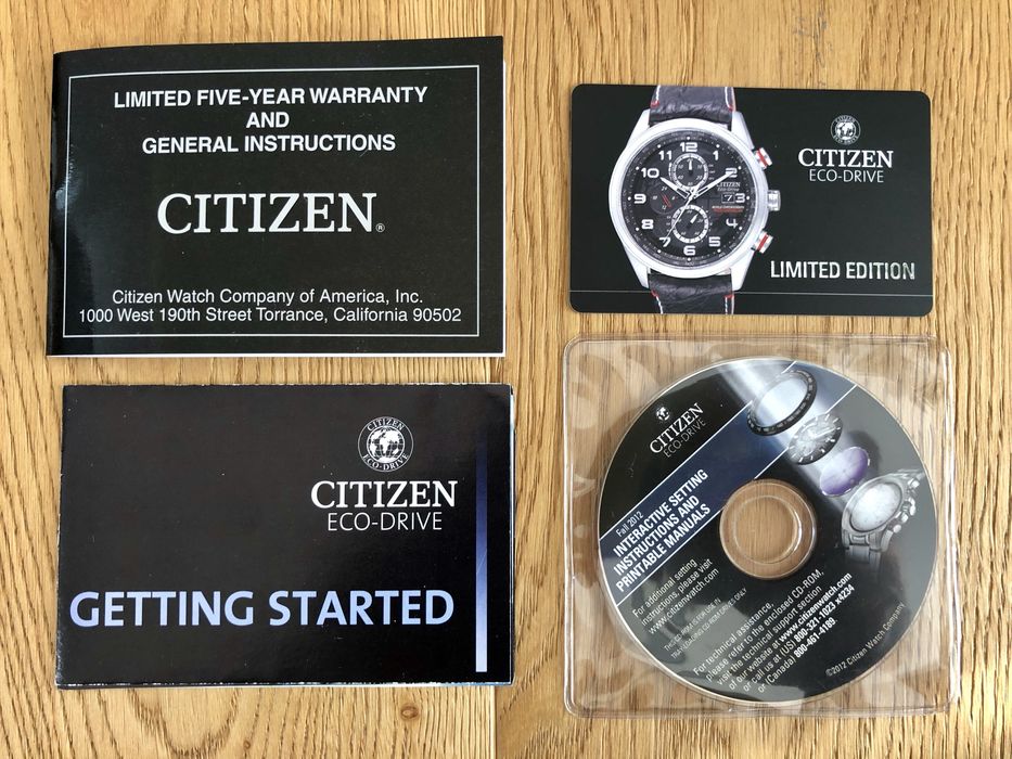 Zegarek męski Citizen Eco-Drive Limited