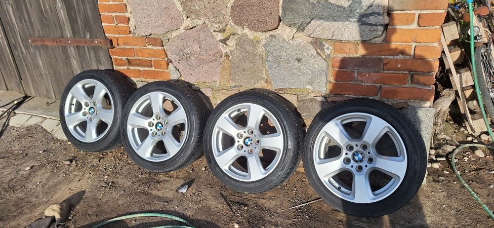 Koła felgi opony zimowe 17cali bmw 5x120 e39, e46, e90, e60, e36,e91
