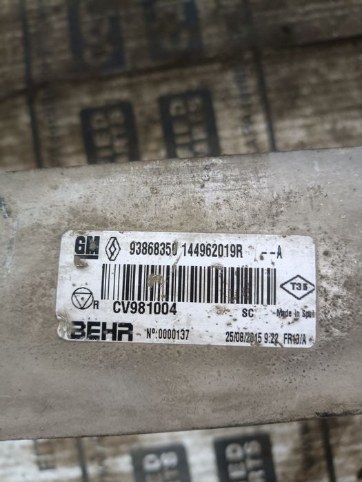 Інтеркуллер трафік віваро 16-19р