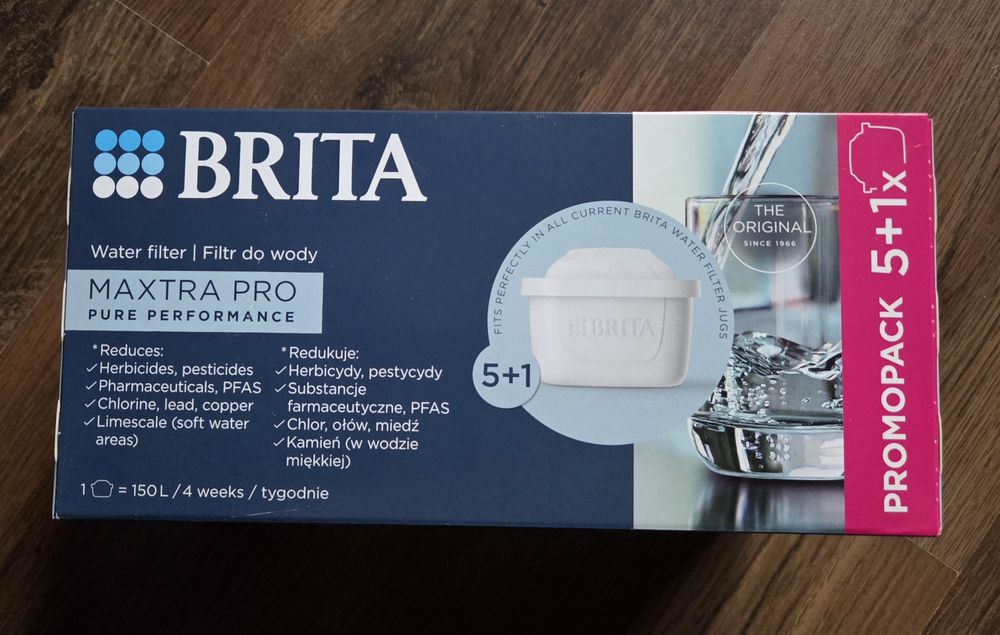 Wkłady filtrujące Brita Maxtra Pro Pure Performance 6szt