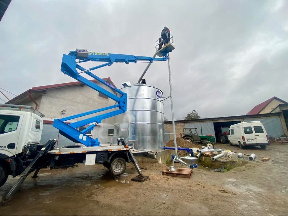 Podnisnik koszowy Nissan Cabstar 22m