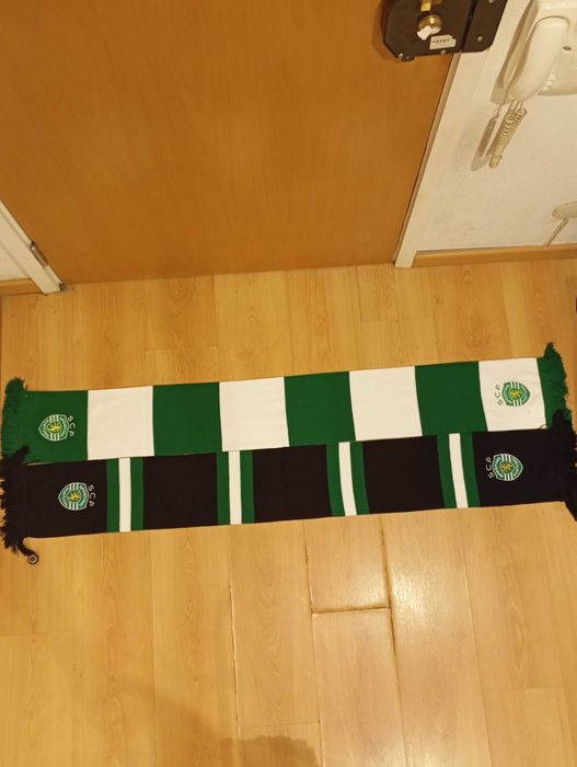 Sporting CP cachecol duplo oficial novo futebol muito quente