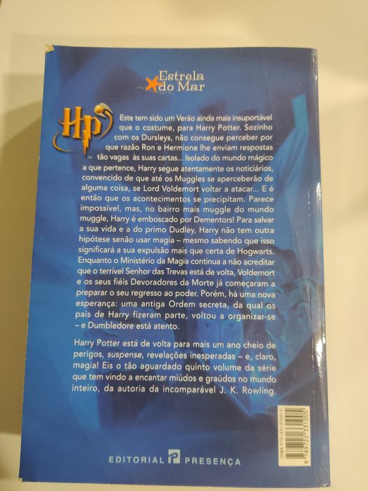 Livro Harry Potter