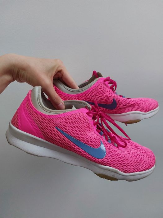 Buty damskie Nike Zoom treningowe fitness różowe