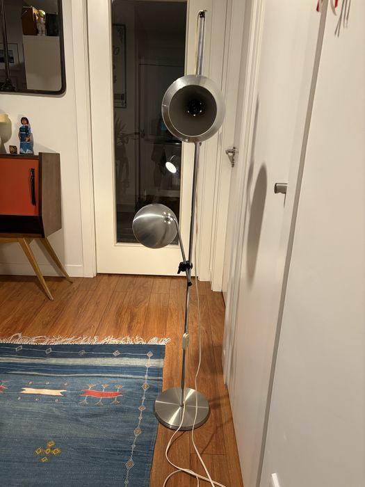 Candeeiro de pé vintage regulavel