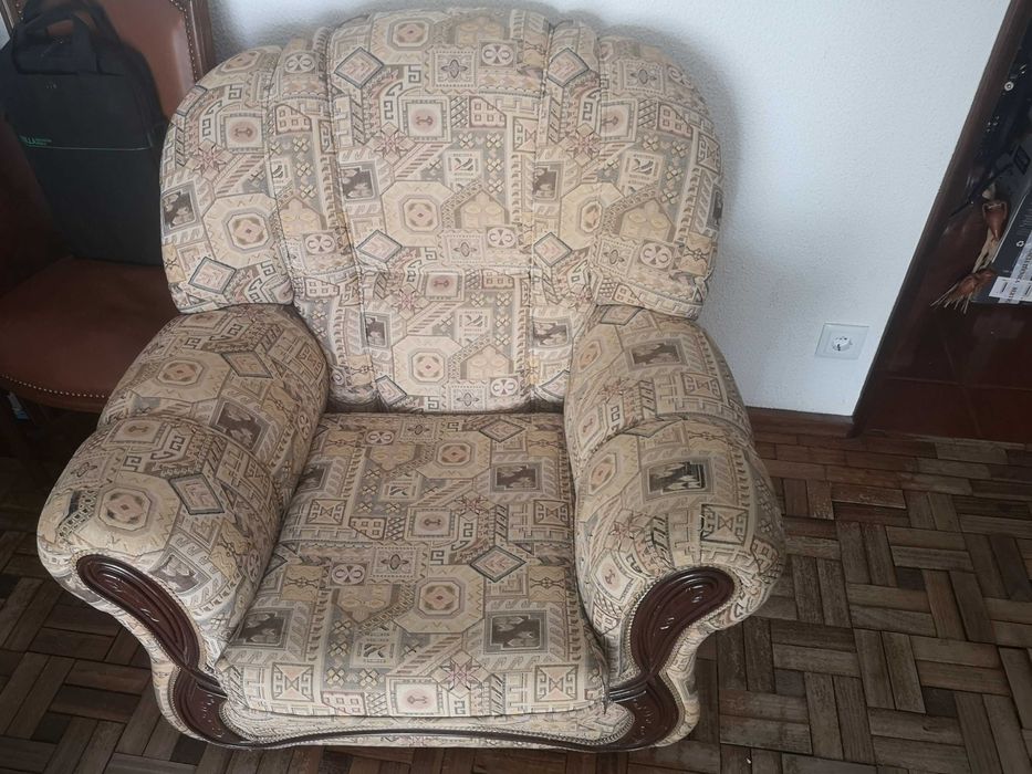 Conjunto três sofás