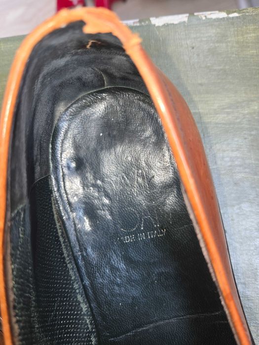 Sapatos de homem cor camel
