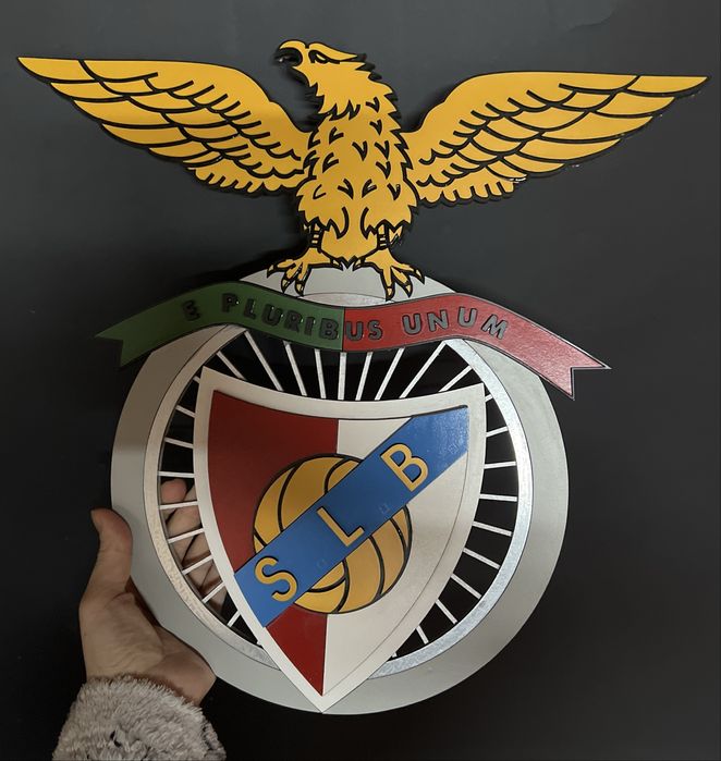Benfica- emblema 3D mdf