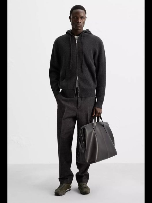 Saco De  Viagem Em Pele Zara NOVO