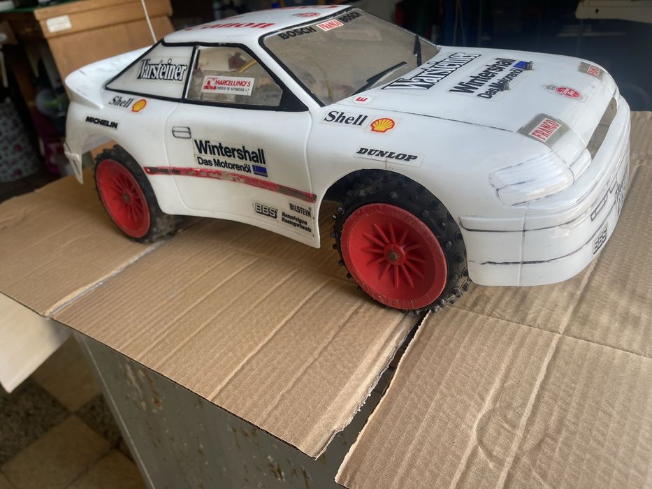 Carro de competição, escala 1/8