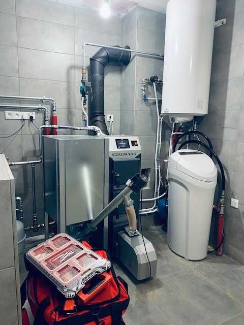 kotły pelletowe- uruchomienie_wsparcie techniczne_serwis