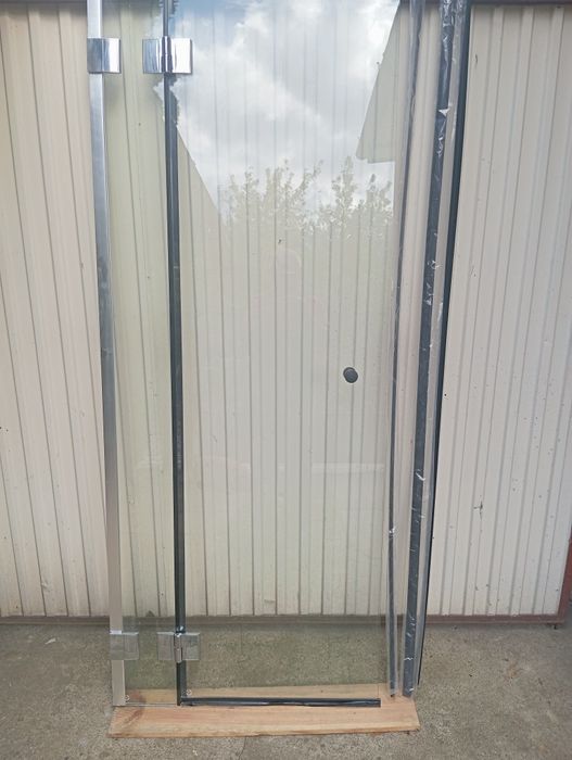 Drzwi szklane prysznicowe lewe 192cmx77cm