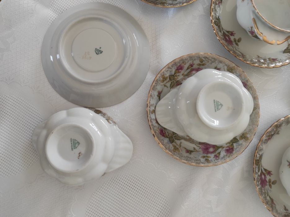Bulionówki Porcelana Iwona Chodzież oryginał