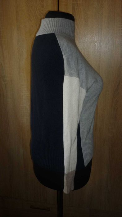 White Label- damski sweter wełna-kaszmir  r; S/M