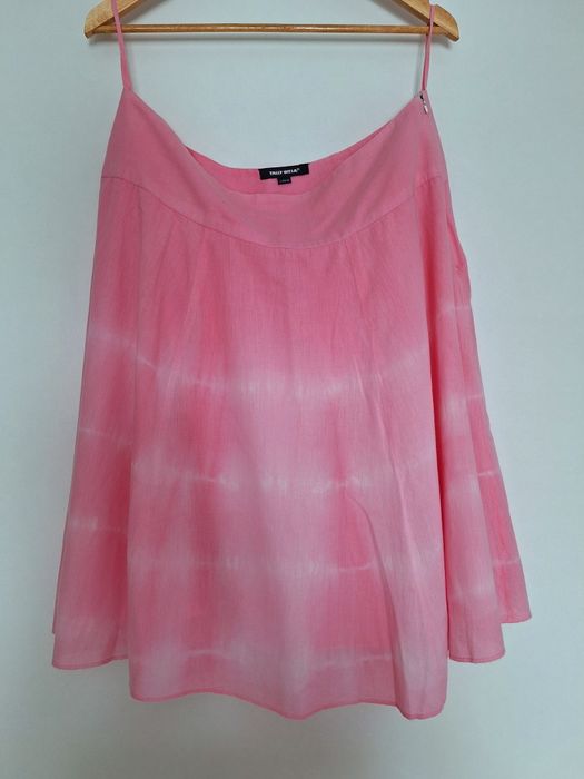 Spódnica midi Tally Weijl bawełniana róż ombre, L