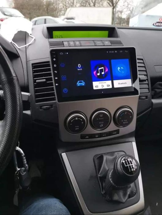Rádio Android 13 com GPS Mazda 5 (Artigo Novo)