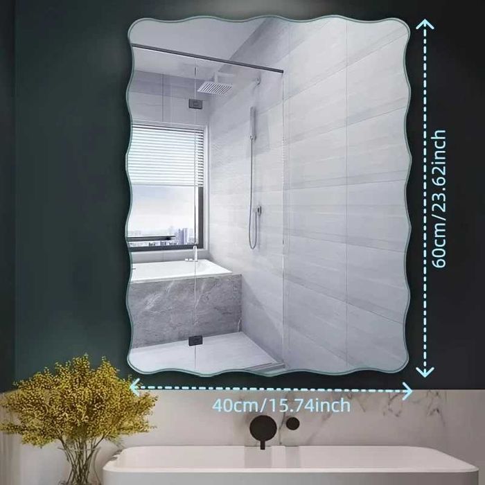 Безопасные  самоклеющееся  зеркала