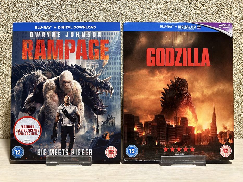 Blu-ray диски  Хищник/Прометей/ Бегущий по лезвию 2049/ Гравитация/ Пассажиры