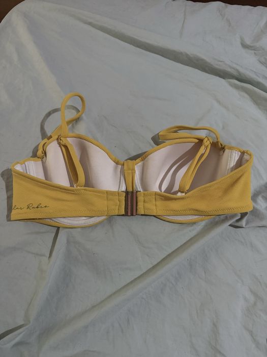 Parte de cima biquini amarelo da selmark