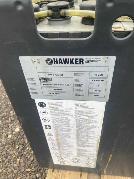 Bateria trakcyjna HAWKER 48V 450Ah magazyn energii