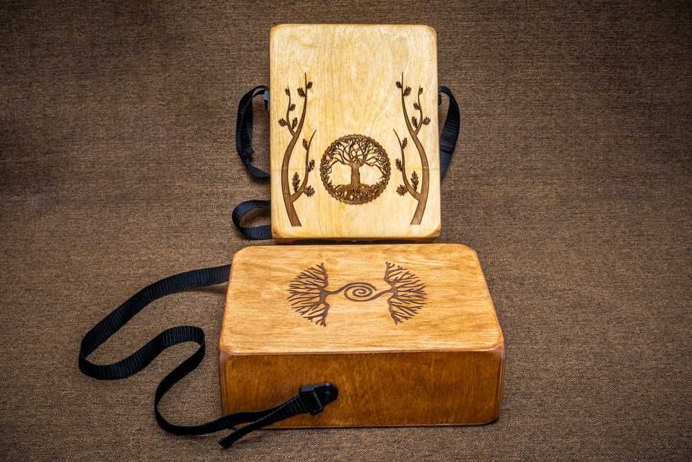 Міні кахон Travel Djem (бонго-кахон) барабан з машинкою | Рукоділля