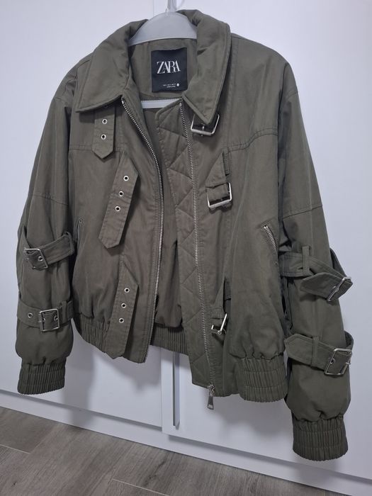 куртка бомбер оверсайз Zara