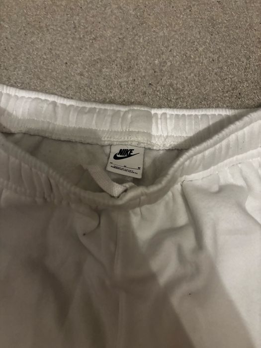 Spodnie nike biale meskie rozmiar m