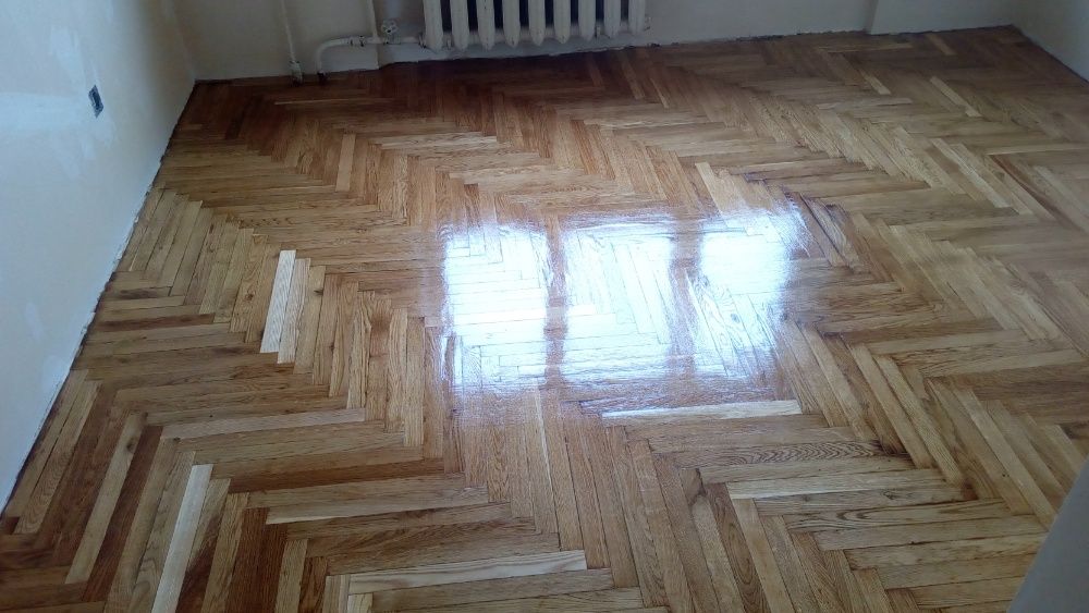 Циклевка, шлифовка паркета, доски пола, покрытие лаком, реставрация